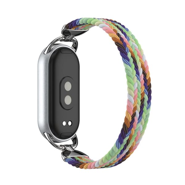 INF Stilfuld Nylon Elastisk Xiaomi Mi Band 9 Rem Armbånd