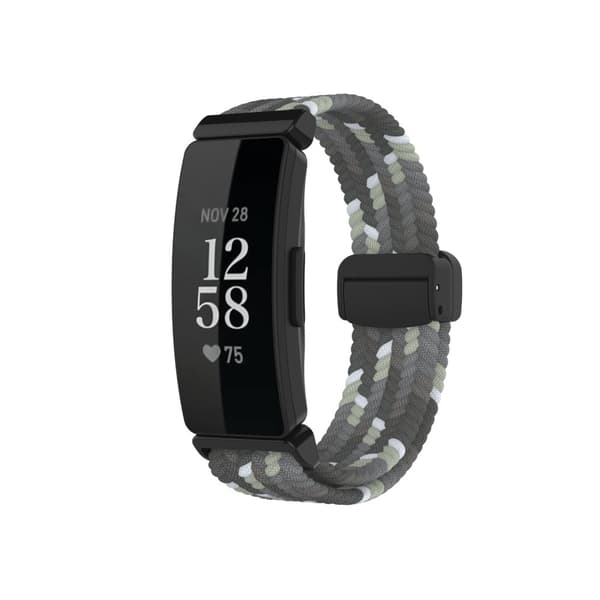 INF Tyylikäs kudottu nailoninen magneettinen ranneke Fitbit Inspire 3:lle Monivärinen 3