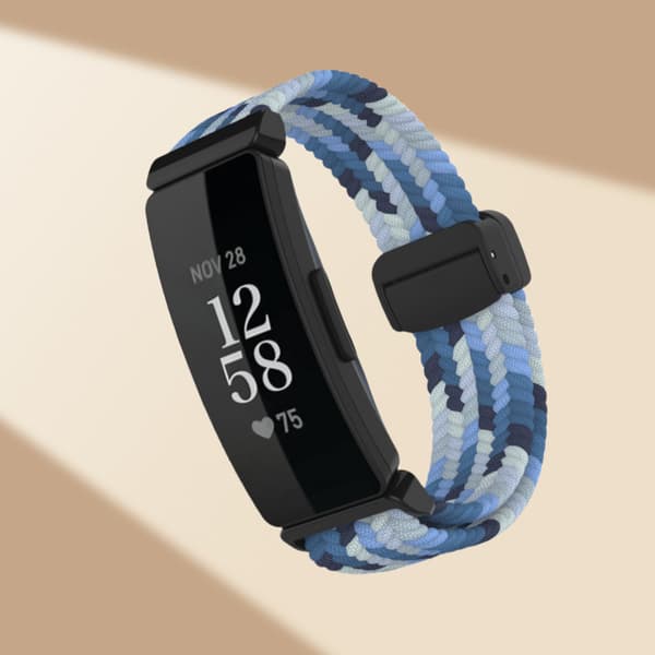 INF Stilig Vevd Nylon Magnetisk Bånd for Fitbit Inspire 3 Flerfarget 2