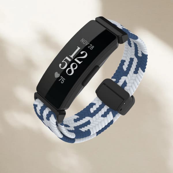 INF Tyylikäs kudottu nailoninen magneettinen ranneke Fitbit Inspire 3:lle Monivärinen 1