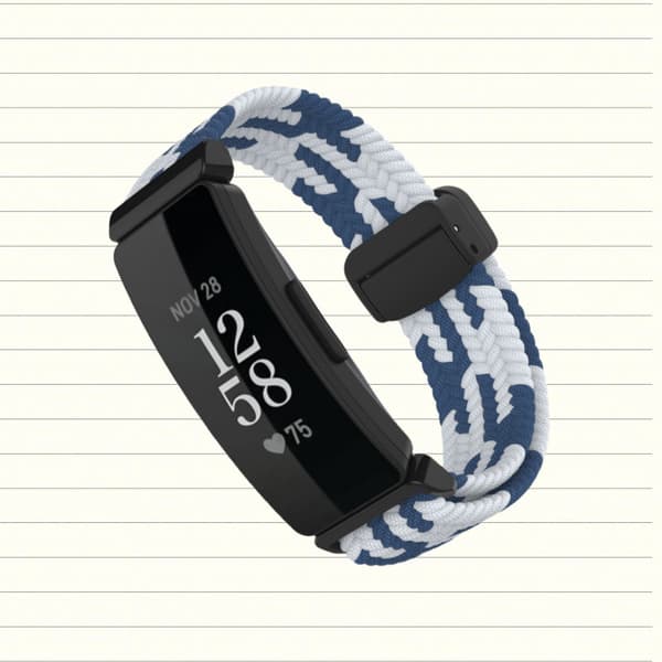 INF Tyylikäs kudottu nailoninen magneettinen ranneke Fitbit Inspire 3:lle Monivärinen 1