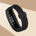 Pikkukuva 4 / 4: INF Tyylikäs kudottu nailoninen magneettinen ranneke Fitbit Inspire 3:lle Musta