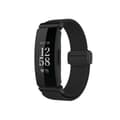 Pikkukuva 1 / 4: INF Tyylikäs kudottu nailoninen magneettinen ranneke Fitbit Inspire 3:lle Musta