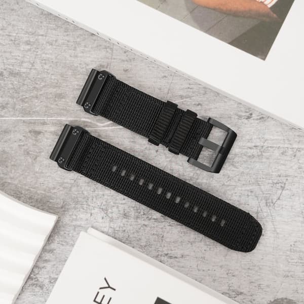 INF Nylonflettet hurtigutløsende klokkebånd for Garmin  20 mm