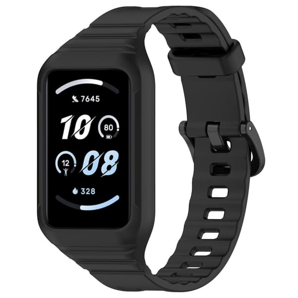 INF Silikonrem for Honor Band 10 & Band 9 Sort