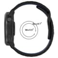 Miniatyrbilde 6 av 10: INF Silikon klokkerem til Garmin Vivoactive 6 Svart+grå