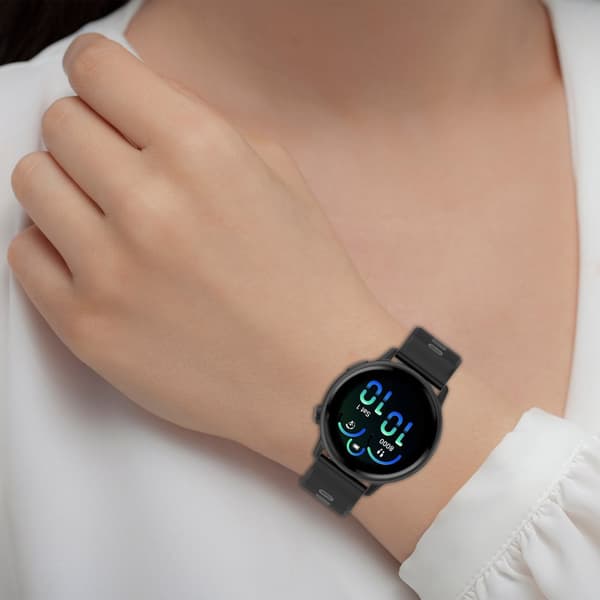 INF Silikon klokkerem til Garmin Vivoactive 6 Svart+grå
