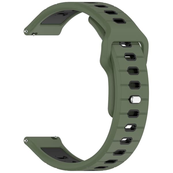 INF Snyggt 22mm Ersättningsarmband för Garmin vivoactive 6 Grön