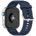 Miniatyrbild 3 av 4: INF Silikonarmband för Huawei Fit 4 Pro med silverspänne Blå