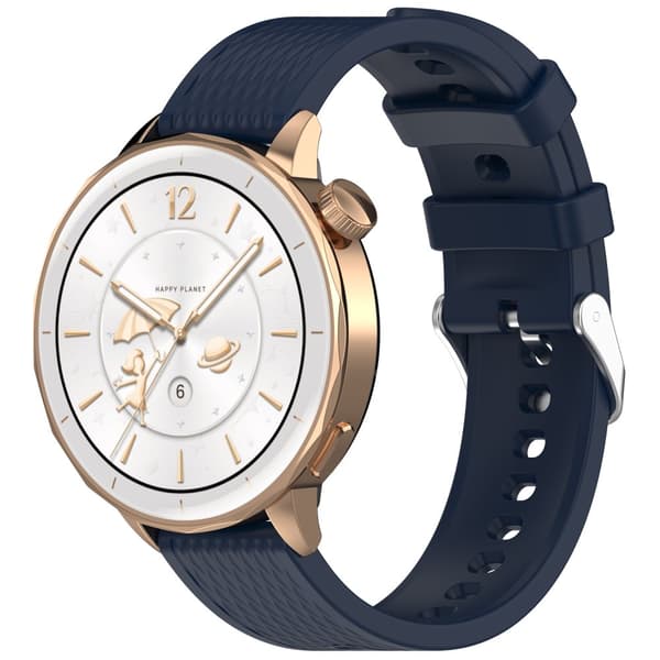 INF Stilig silikonrem for OPPO Watch X2 Mini (18mm) Blå