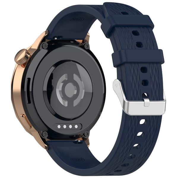 INF Stilig silikonrem for OPPO Watch X2 Mini (18mm) Blå