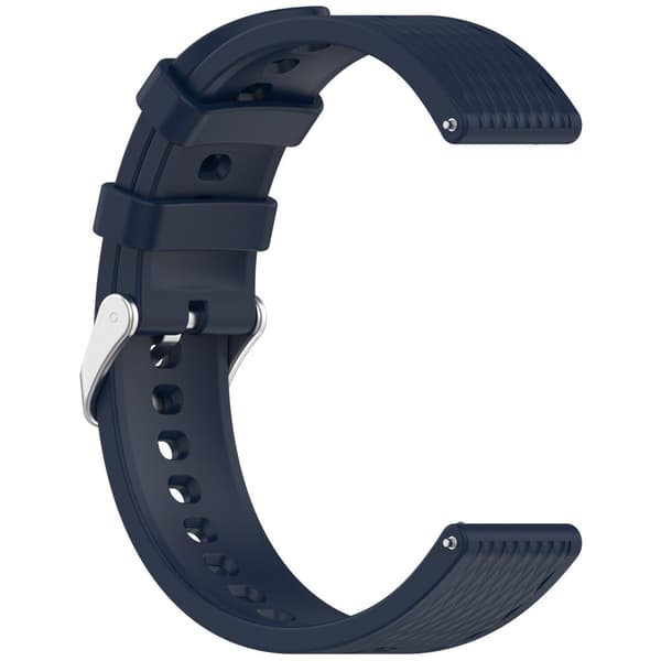 INF Stilig silikonrem for OPPO Watch X2 Mini (18mm) Blå