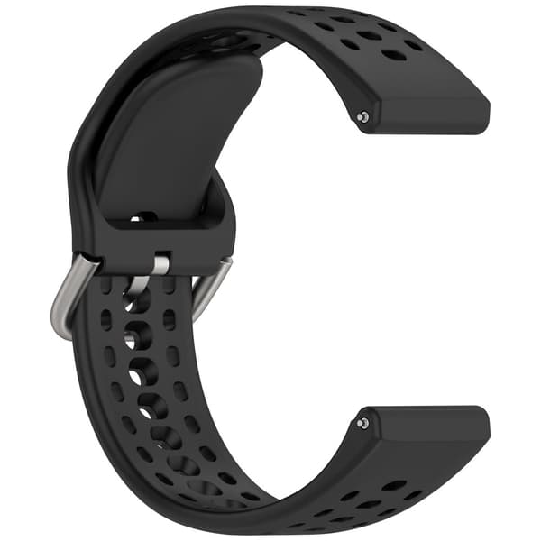 INF Snyggt silikonarmband för Amazfit Bip6 (A2435) Svart