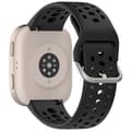 Miniatyrbild 2 av 4: INF Snyggt silikonarmband för Amazfit Bip6 (A2435) Svart