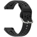 Miniatyrbild 1 av 4: INF Snyggt silikonarmband för Amazfit Bip6 (A2435) Svart