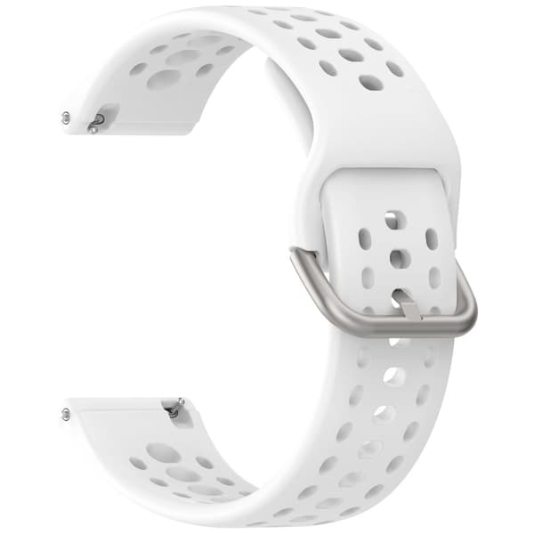 INF Snyggt silikonarmband för Amazfit Bip6 (A2435) Vit