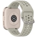 Miniatyrbild 3 av 4: INF Snyggt silikonarmband för Amazfit Bip6 (A2435) Ljusgrå