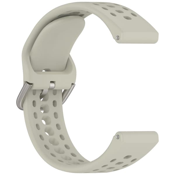 INF Snyggt silikonarmband för Amazfit Bip6 (A2435) Ljusgrå