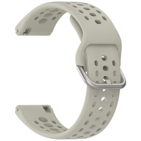 INF Snyggt silikonarmband för Amazfit Bip6 (A2435) Ljusgrå