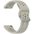 Miniatyrbild 1 av 4: INF Snyggt silikonarmband för Amazfit Bip6 (A2435) Ljusgrå