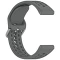 Miniatyrbild 4 av 4: INF Klockarmband i Silikon för Amazfit Bip6 (A2435) Mörkgrå