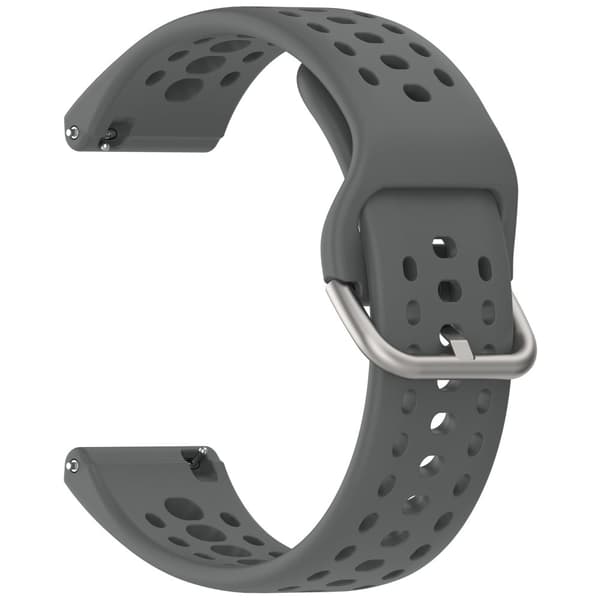 INF Klockarmband i Silikon för Amazfit Bip6 (A2435) Mörkgrå