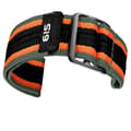 Miniatyrbild 2 av 4: INF Garmin Fenix 8/7X/970/965 Sport Nylon Klockarmband Flerfärgad 26 mm