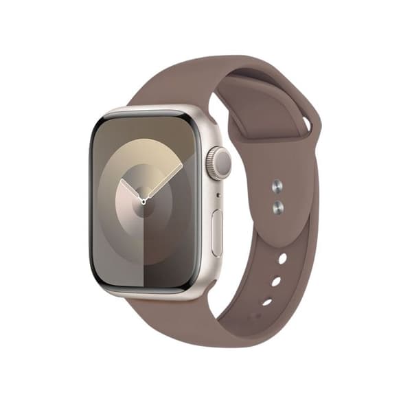 Crong Liquid – Armband för Apple Watch 38/40/41/42 mm (brun)
