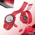 Miniatyrbild 2 av 2: Armband till smartklocka - Coros armbandskoppling i nylon 20 mm - Korall, APEX 2, PACE 2, APEX 42'''