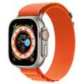 Miniatyrbild 1 av 2: Armband för Apple Watch 38 / 40 / 41mm Sport i Vävt Nylon Devia Orange