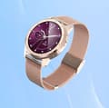Miniatyrbillede 3 af 4: INF Steel Glue Smartwatch - Bluetooth-opkald Guld