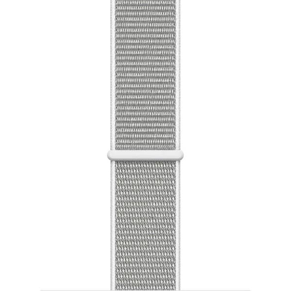 Sportarmband för Apple Watch 38/40/41/42 mm (Grå Silver) Crong Nylon