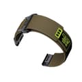 Miniatyrbilde 3 av 4: INF Garmin Fenix 8 nylonrem Grønn 22 mm