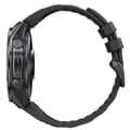 Miniatyrbilde 4 av 6: INF 22 mm silikonrem med hurtigutløser til Garmin Fenix 8 47 mm Sort
