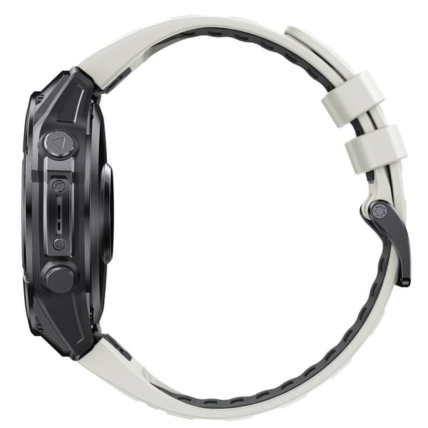 INF Silikoniranneke pikalukolla Garmin Fenix 8:lle Harmaa