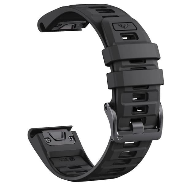 INF Garmin Fenix 8 Quick Release-reim Sort 51MM