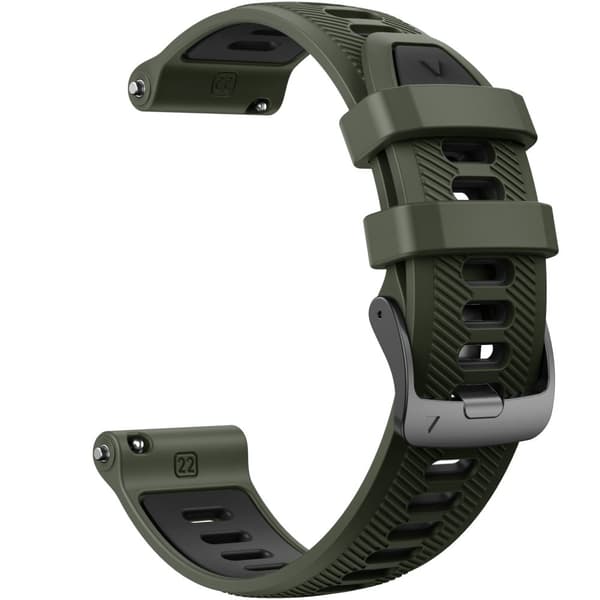 INF Snabbfäste Silikonarmband för Forerunner Grön