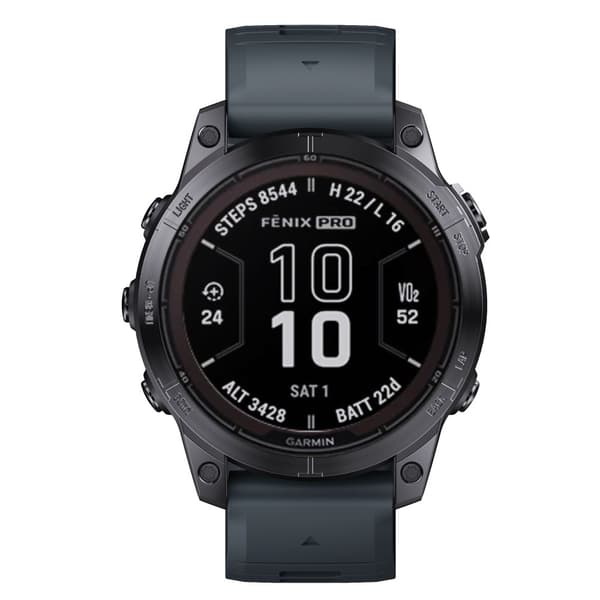 INF Stilfuld Quick Release Rem til Garmin Fenix 7X Pro Mørkegrå