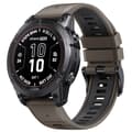 Miniatyrbilde 2 av 5: INF Stilig hurtigutløserrem for Garmin Fenix 7X Pro Brun