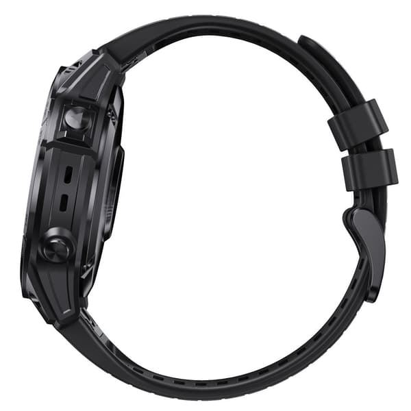 INF Stilig hurtigutløserrem for Garmin Fenix 7X Pro Sort
