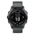 Miniatyrbild 5 av 5: INF Snyggt snabbfäste för Garmin Fenix 7X Pro Svart + Grön