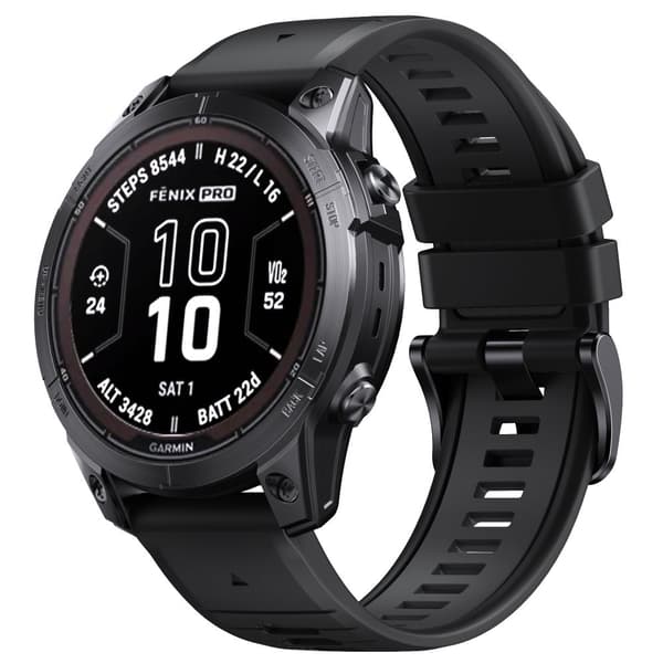 INF Snyggt snabbfäste för Garmin Fenix 7X Pro Svart+grå