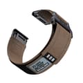 Miniatyrbilde 2 av 4: INF Garmin Fenix 8 nylonvevd reim Brun 22 mm