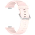 Miniatyrbillede 1 af 4: INF Silikonerem til Huawei Fit 4 - Lys Pink, Sølvspænde Fyrretræ