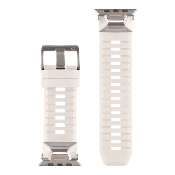 Armband för Apple Watch Ultra Taktisk Robust Ljusgrå