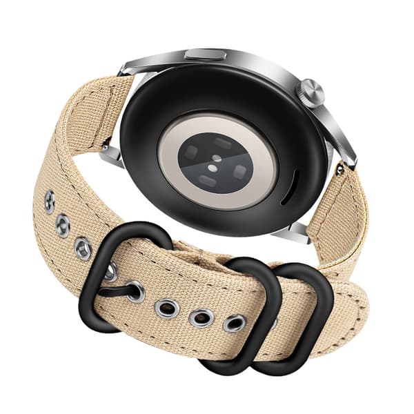 INF Premium 24mm Canvas Strap for Suunto 9 Kaki