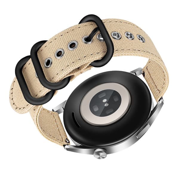 INF Premium 24mm Canvas Strap for Suunto 9 Kaki