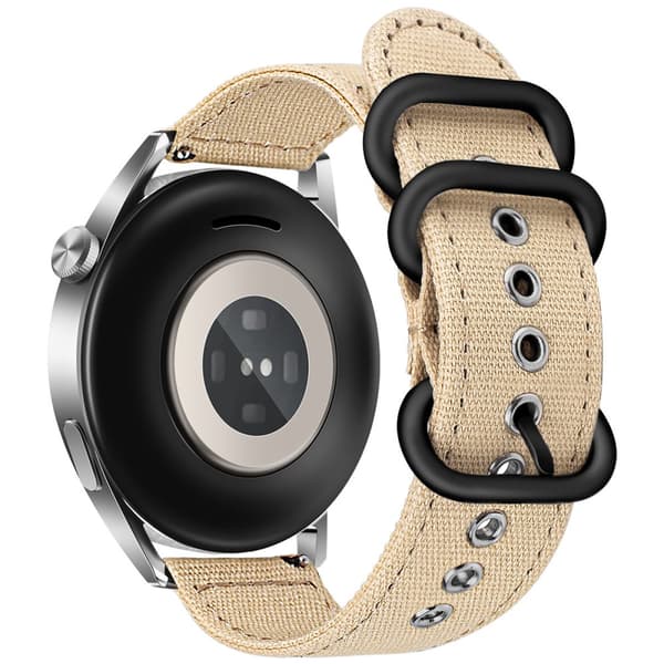 INF Premium 24mm Canvas Strap for Suunto 9 Kaki