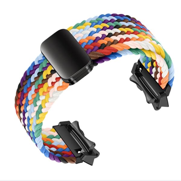 INF Nylonløkkestropp til Amazfit T-Rex 3 - Kamuflasjevevd magnetisk