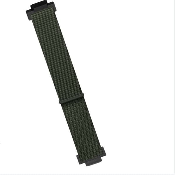 INF Casio G-Shock Reim: Nylon Klokkereim for DW-5600 GA-110 Grønn